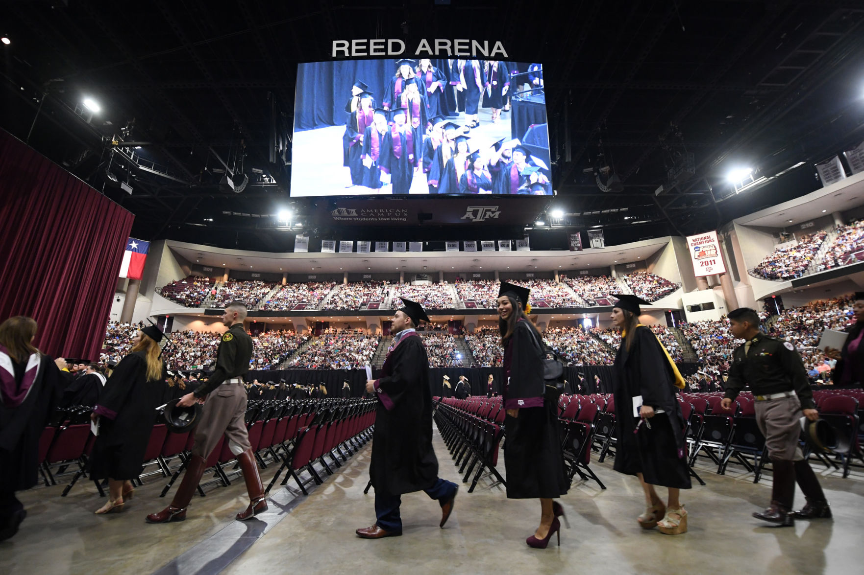 Texas A&M University graduation